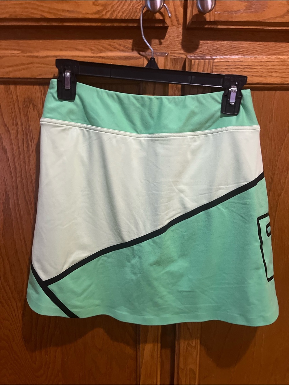 Title Nine Green Abstract Skort - Picture 4 of 4